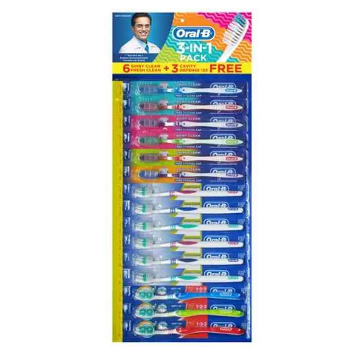 Oral B Shiny Clean 11 + 2 Free
